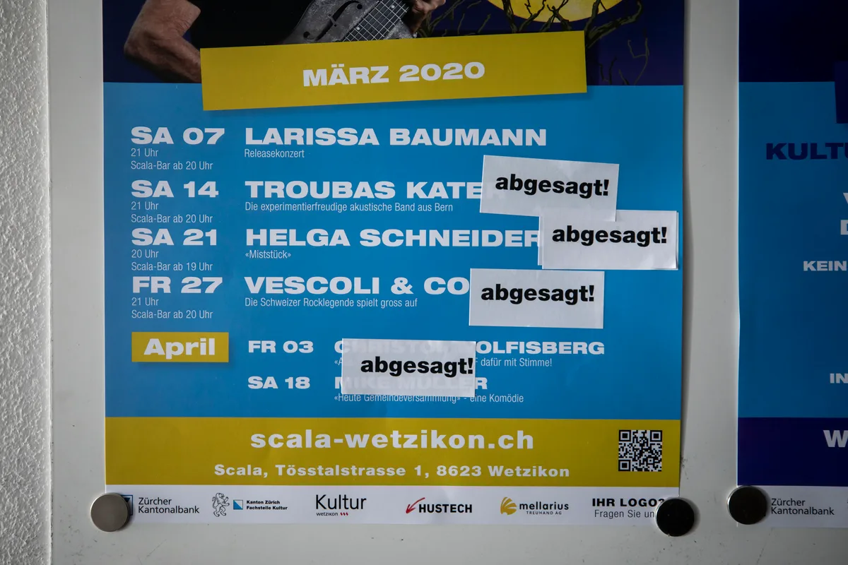 Abgesagte Konzert